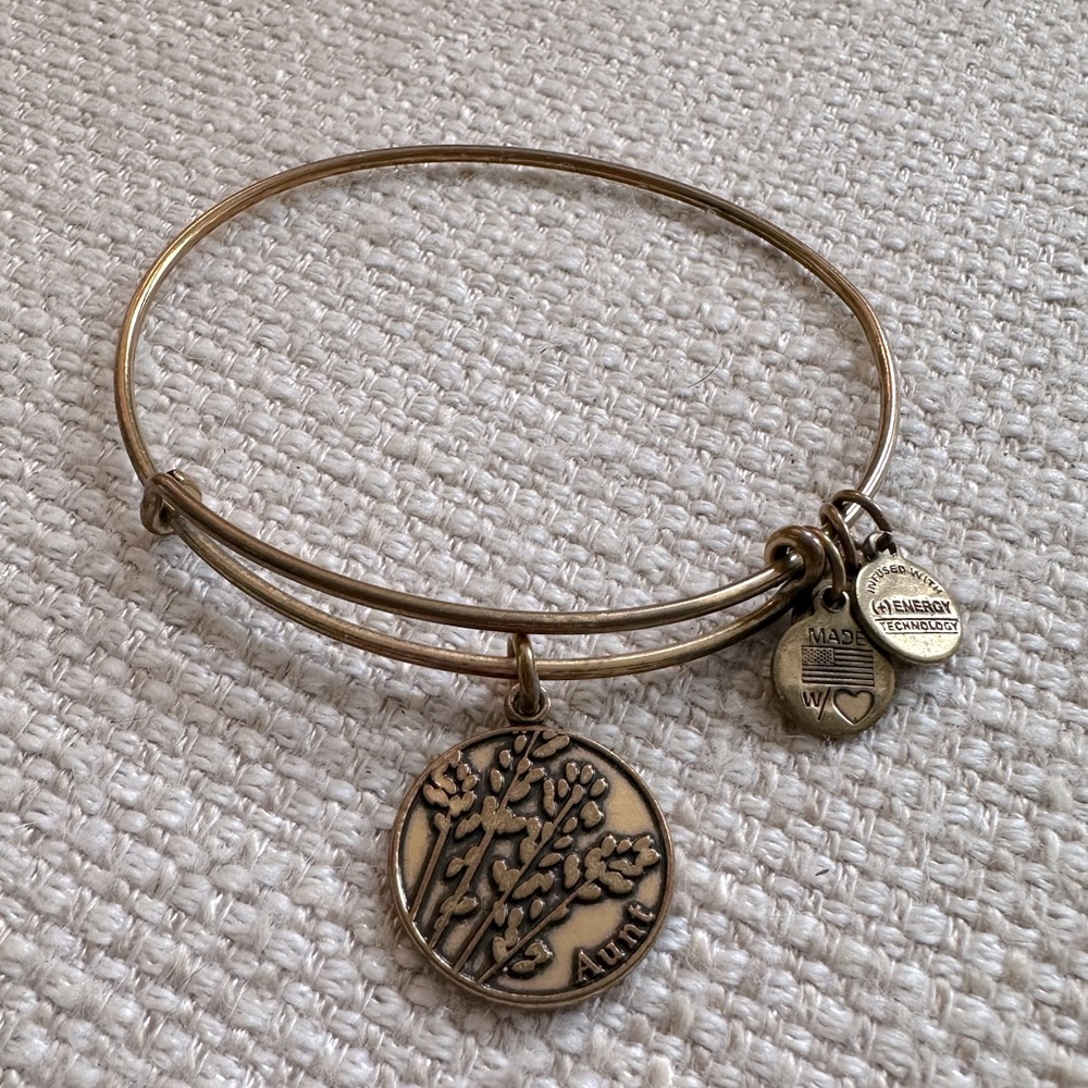 Gently Worn Alex & Ani Aunt Bracelet